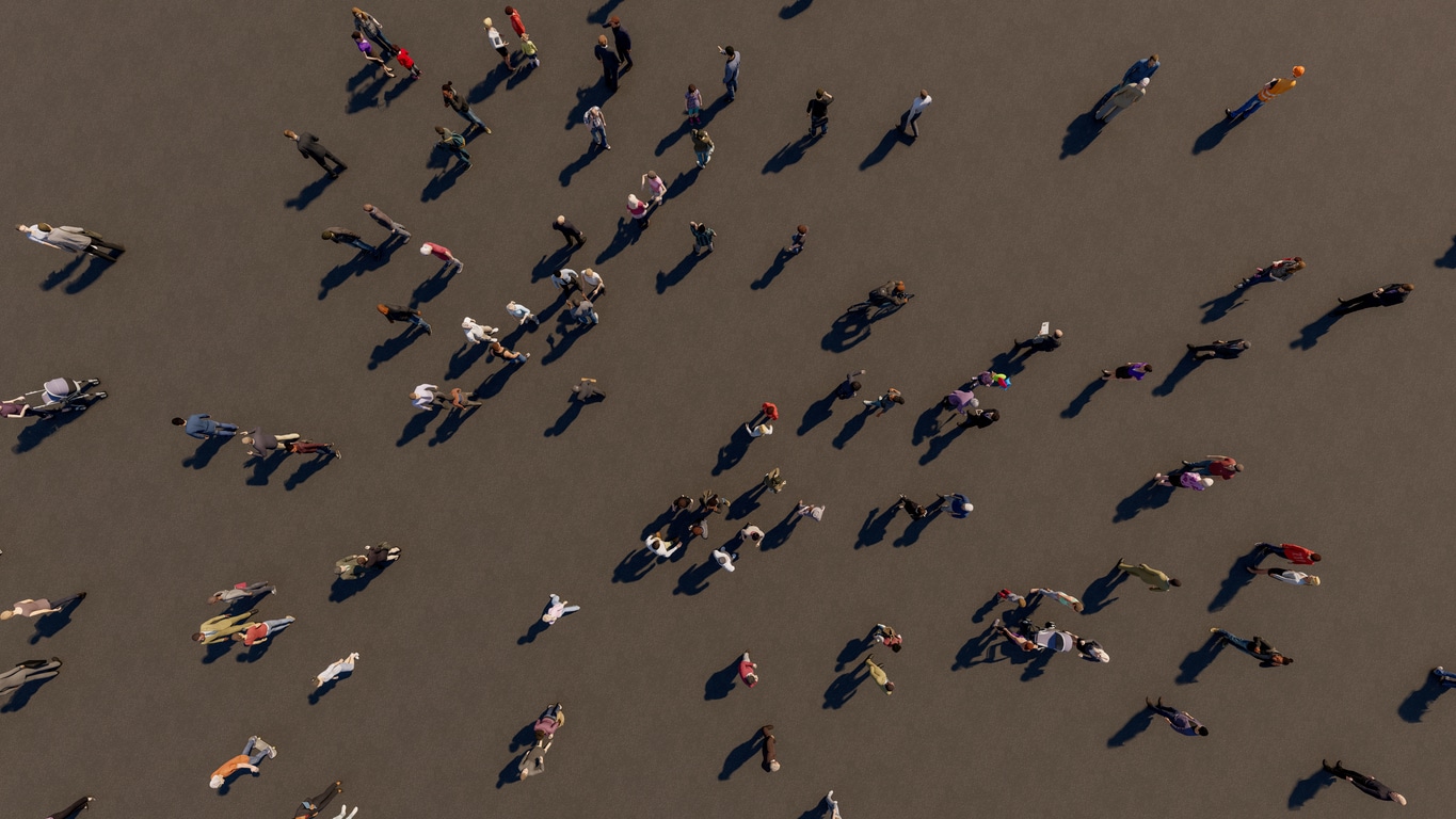 HRinsidr | aerial view of a crowd